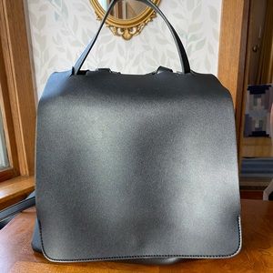 Asos black backpack